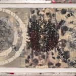 Judy Pfaff - rOOster 5, 2016 - Tecnica mista su carta - 68 x 30 cm