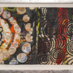 Judy Pfaff - rOOster 16, 2016 - Tecnica mista su carta - 71 x 30 cm
