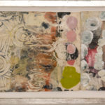 Judy Pfaff - rOOster 32, 2016 - Tecnica mista su carta - 149 x 31 cm