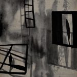 Angelo Casciello, La scala dei sogni, 2020, tecnica mista, cm 62 x 47