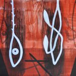 Angelo Casciello - L'occhio vigile, 2020, tecnica mista , cm 70 x 99