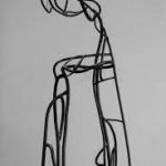 Angelo Casciello - Lo scheletro del mondo, 2005, cm 100 x 50 x 40