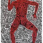keith_haring-into_84_shafrazi_gallery_poster-litografia_offset-70x90_cm-1984