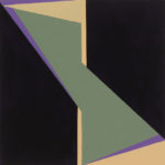 Yale Epstein - Geometric 09 - acrilico su carta - 15,24 x 15,24 cm