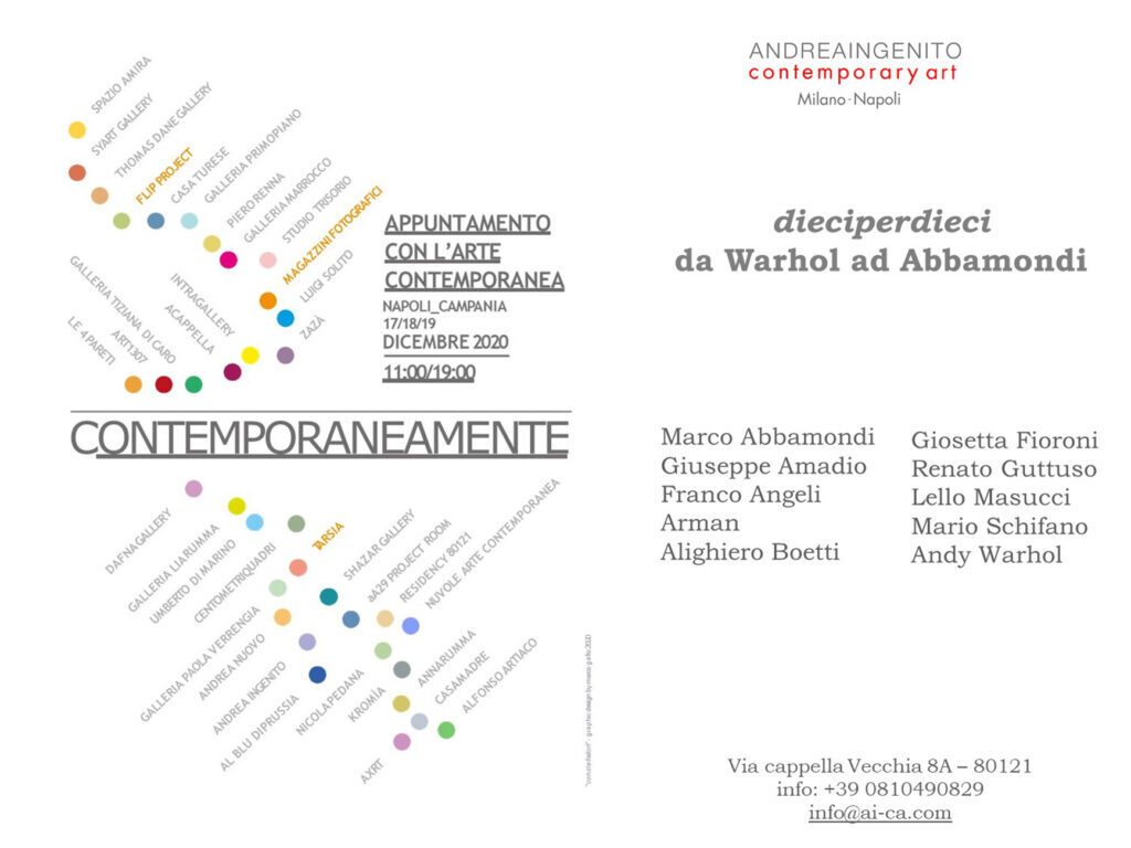 dieciperdieci, da Warhol ad Abbamondi