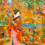 "Kyoko" 2014, acrylic on canvas cm 130x180
